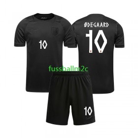 Fußballtrikots Norwegen Martin Odegaard 10 Kinder Auswärts Trikotsatz WM 2026